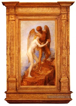 Amour et vie symboliste George Frederic Watts Peinture à l'huile